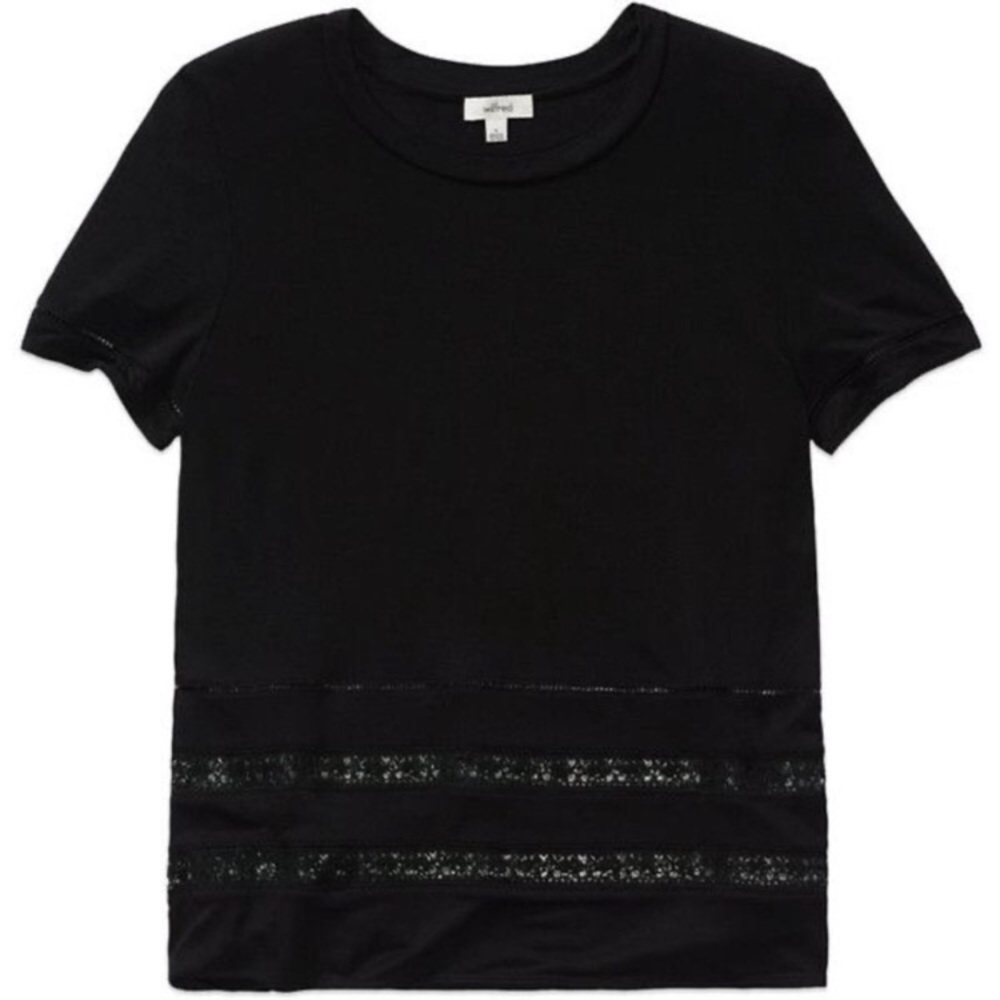 Wilfred Reve T Shirt in Black